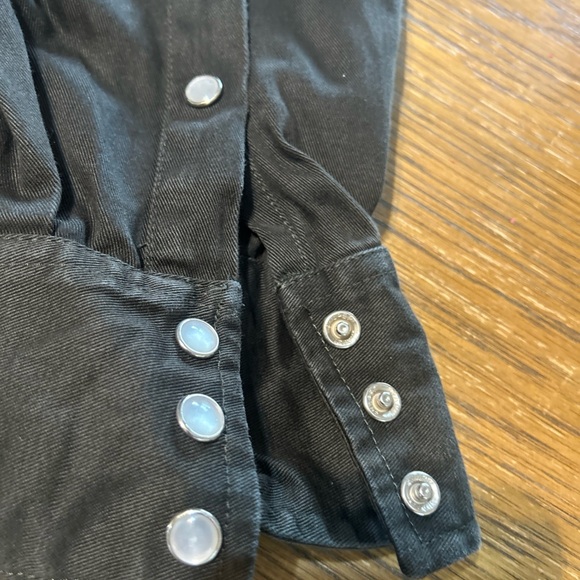 Carhartt Shirt Mens XL Western Pearl Snap Button Down Canvas Workwear Heavy - Picture 3 of 8